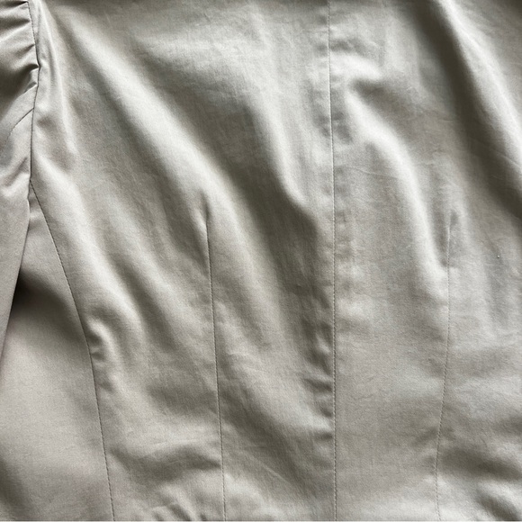 💸SOLD💸 Dolce & Gabbana Vintage Blazer | Tan Cotton | Leopard Lining | Size 44 M - Picture 7 of 7